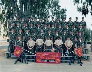 Dads Graduation Photo Marine Corps Boot Camp